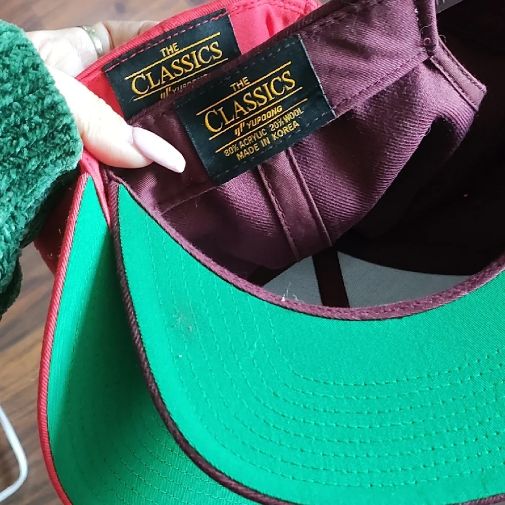 Red Snapback Hats and sweater - Picture 3 of 5